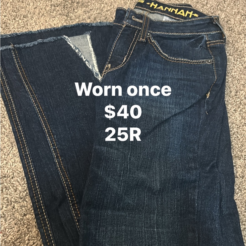 Hannah Women's Dark Blue Jeans